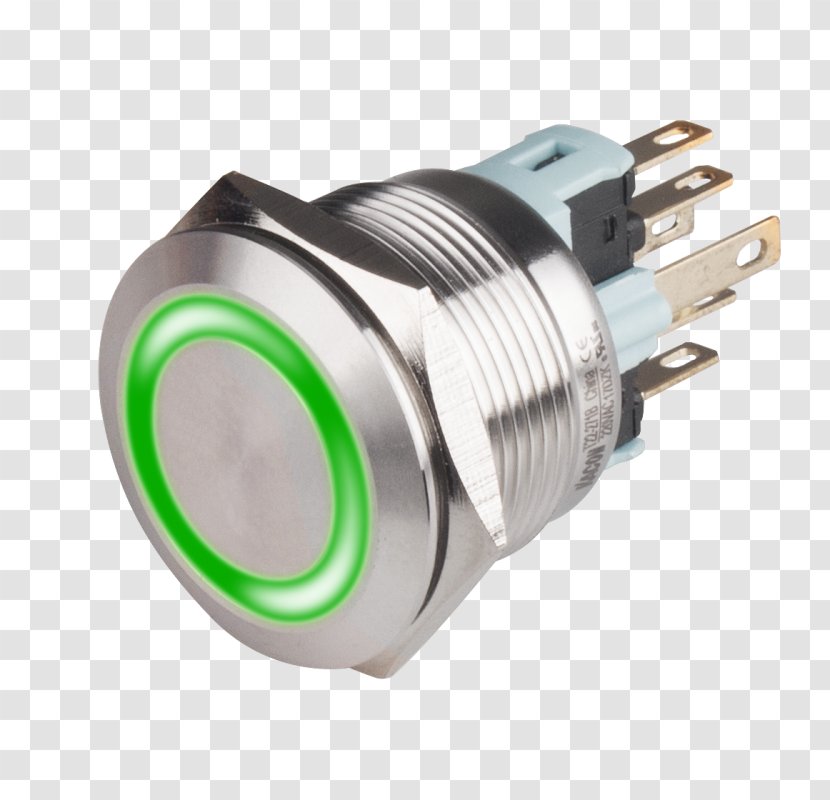 Electronic Component Product Design Electronics - Led Illuminated Switches Transparent PNG