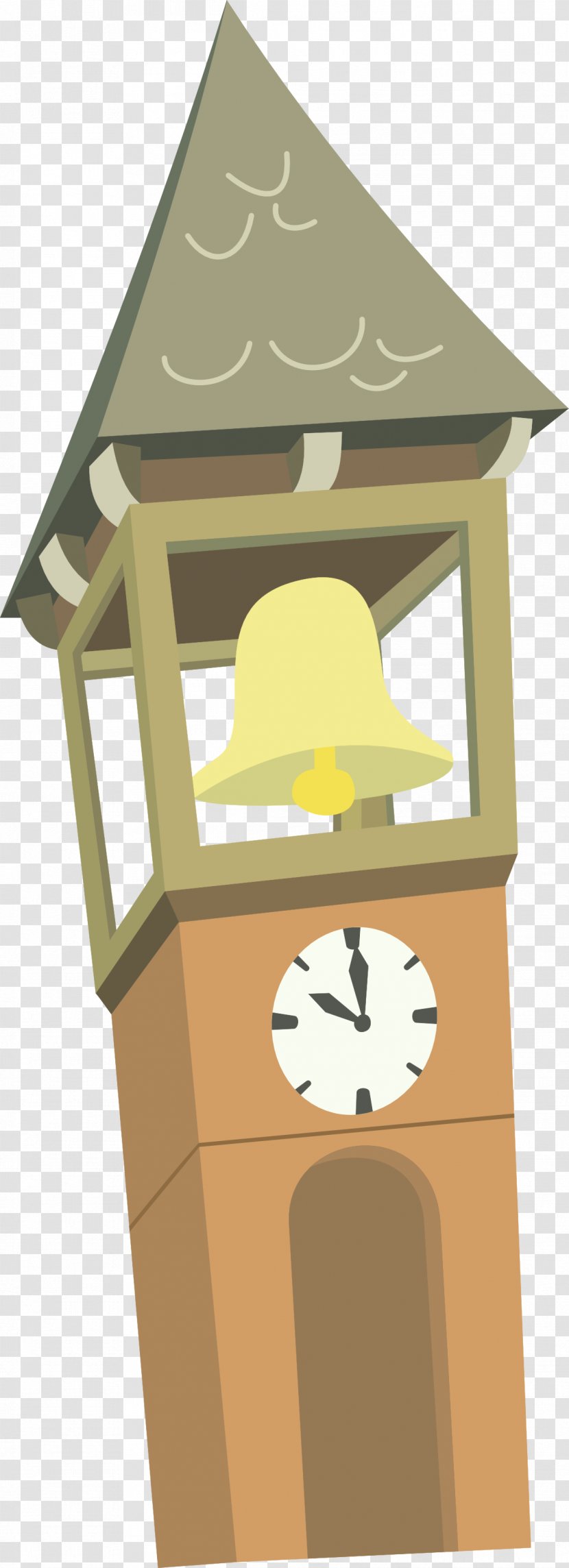 Big Ben Cartoon Clock Tower Transparent PNG