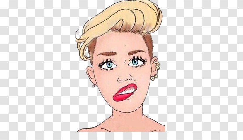 Miley Cyrus Drawing Graphic Design - Tree Transparent PNG