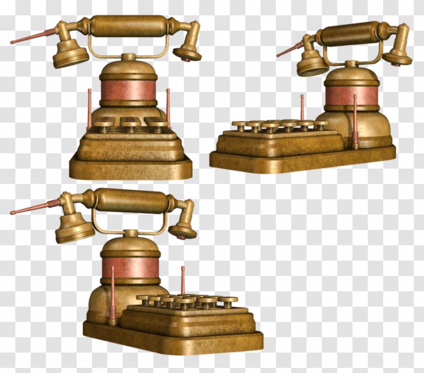 Telephone IPhone Steampunk - Trophy Transparent PNG