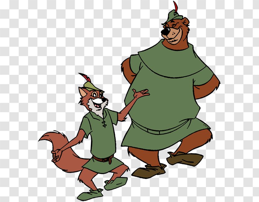 Little John Robin Hood Cartoon Lady Marian Kluck - Animated - And The Tramp Walt Disney Transparent PNG