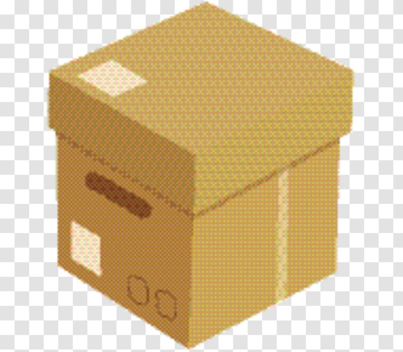 Cardboard Box - Carton - Beige Packaging And Labeling Transparent PNG