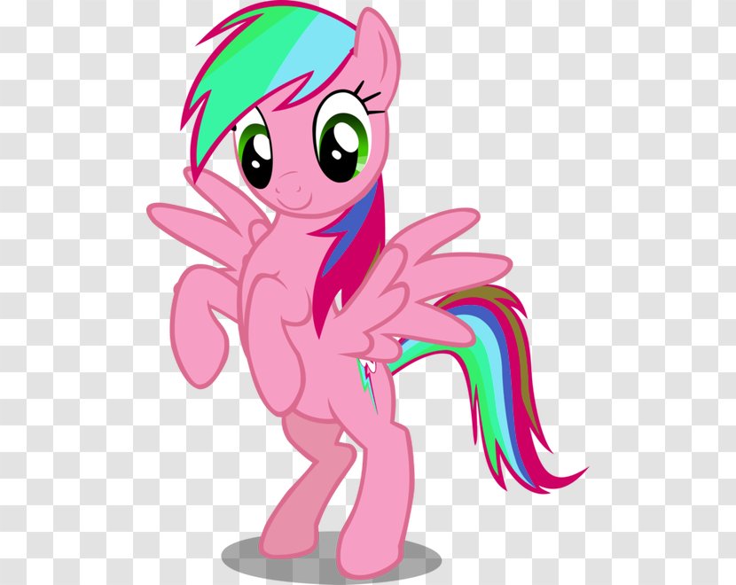 Rainbow Dash Rarity Applejack Pinkie Pie Pony - Flower - My Little Transparent PNG