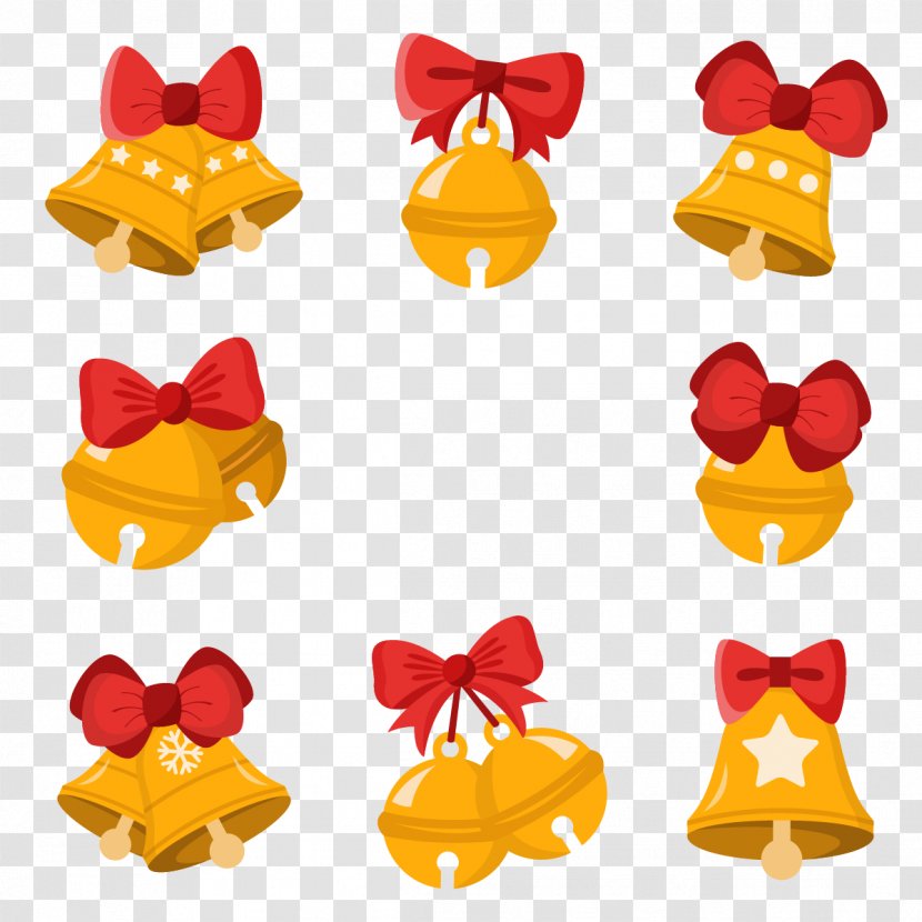 Christmas Jingle Bells - Heart - Cute Transparent PNG