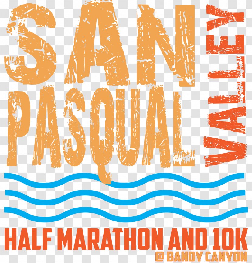 San Pasqual Valley Half Marathon & 10K Escondido 0 Clip Art - Text - 2019 Transparent PNG