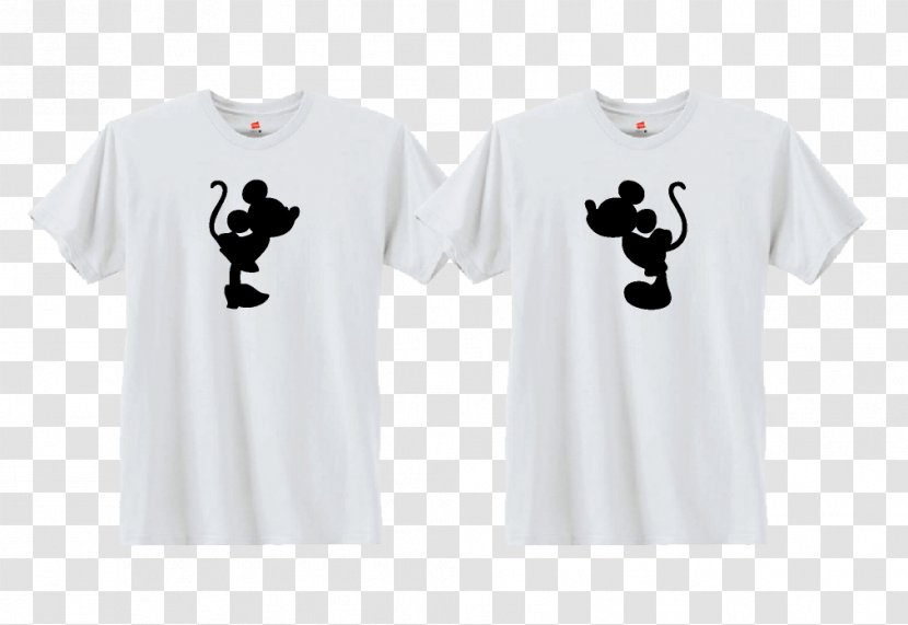T-shirt Minnie Mouse Bridegroom Clothing - Wedding - Head Sillouitte Transparent PNG