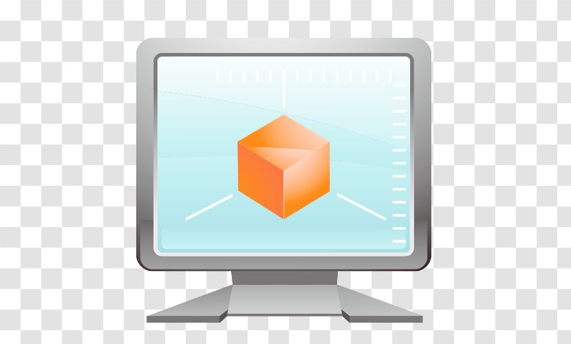 Computer Monitor Graphics File - Design Material Transparent PNG