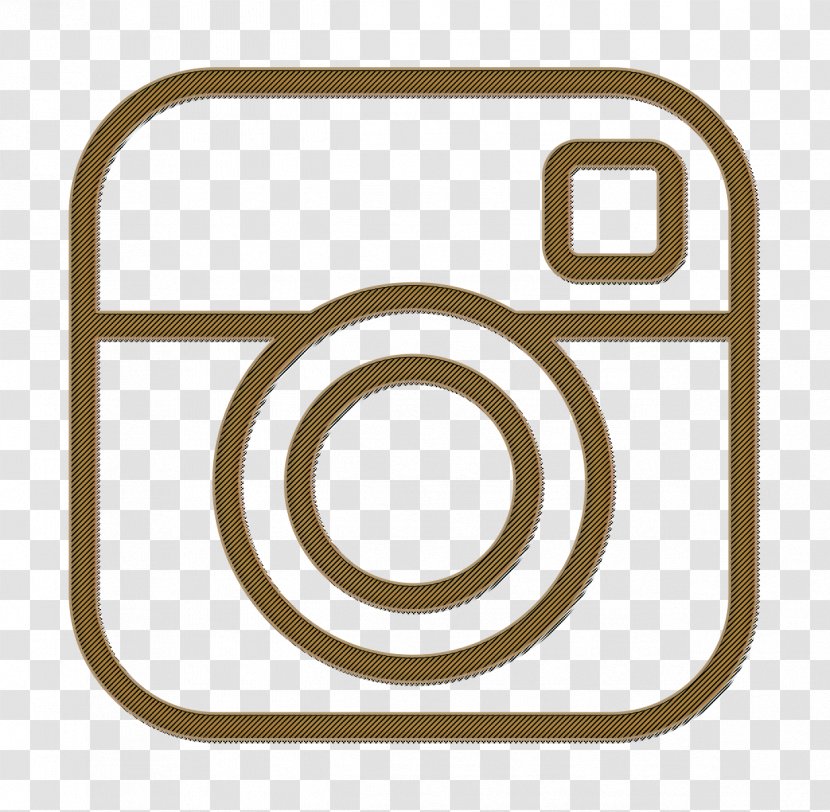 Brand Icon Instagram Logo - Social - Line Art Rectangle Transparent PNG