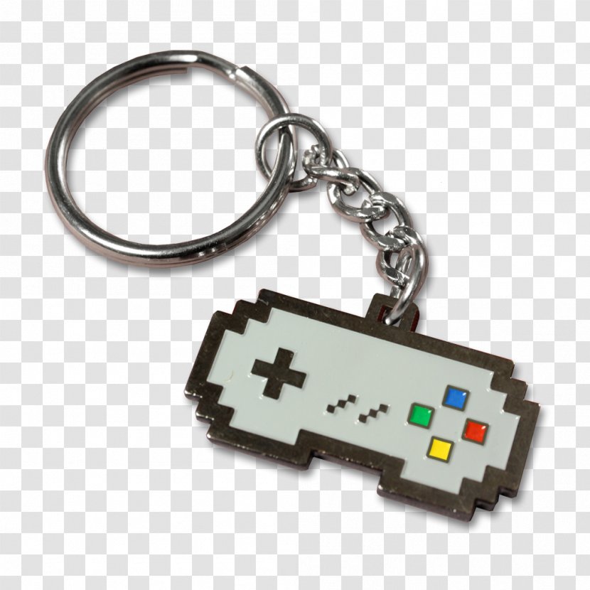 Super Nintendo Entertainment System Key Chains Keychain Access Video Game Consoles Gamepad - Technology Transparent PNG