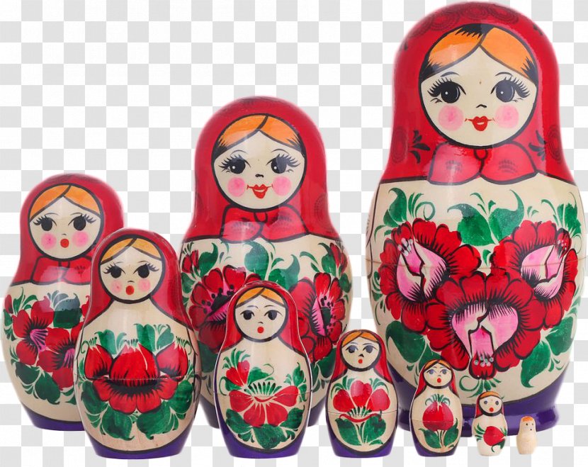 Matryoshka Doll Tsvet Natsii Russia Souvenir - Daruma Transparent PNG