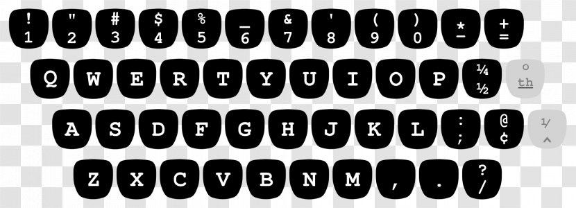 Computer Keyboard Layout IBM Selectric Typewriter Arabic - Ibm Transparent PNG