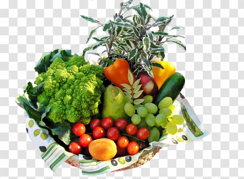 Raw Foodism Diet Eating Health - Fruits Basket Transparent PNG