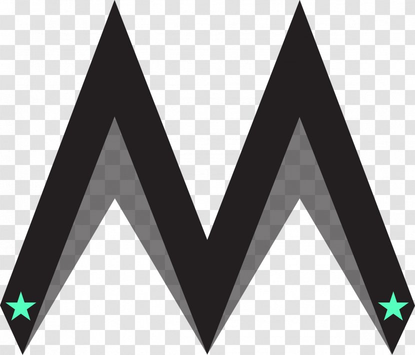 Logo Triangle Brand - Black M Transparent PNG