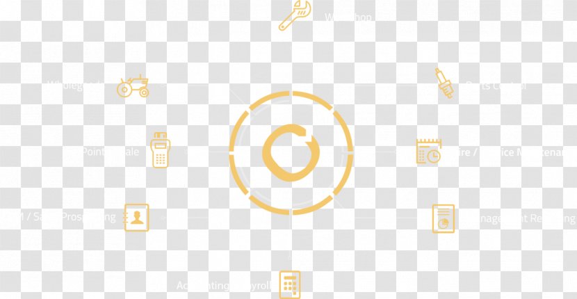 Logo Brand Desktop Wallpaper - Yellow - Tecktiz Business Integration Transparent PNG