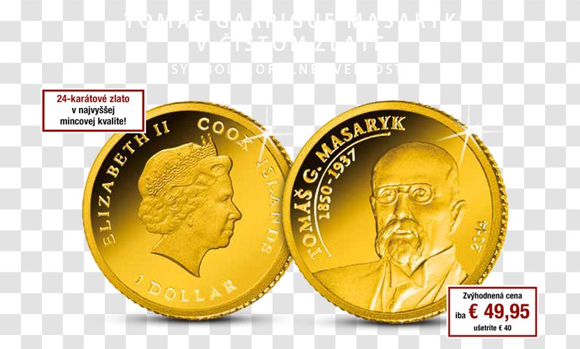 Gold Coin Medal - Cash Transparent PNG