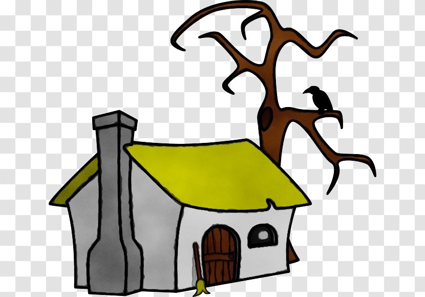 Watercolor Holiday - Cottage - Hut Cartoon Transparent PNG