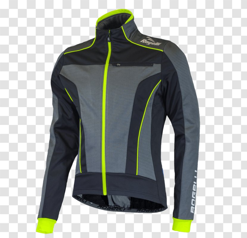Jacket Clothing T-shirt Cycling Bicycle - Zipper Transparent PNG