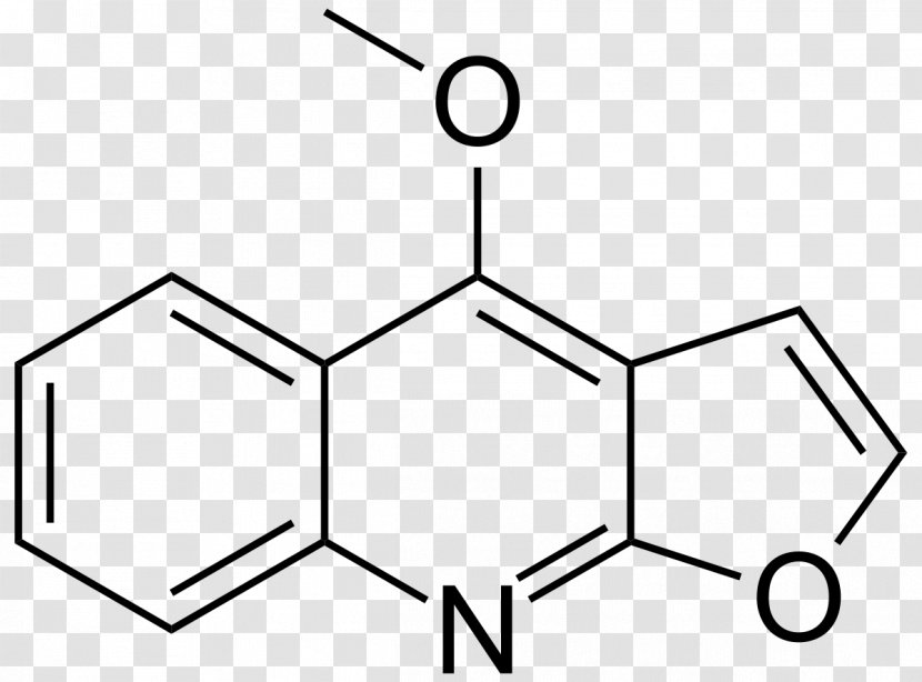 Coumarin Chemical Compound Structure Alkaloid Molecule - Tree - Silhouette Transparent PNG