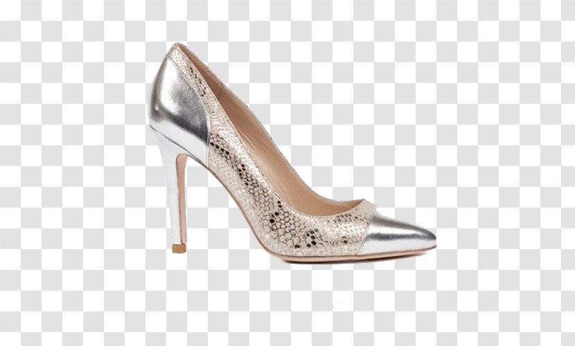 Shoe Sandal High-heeled Footwear White - Designer - High Heels Transparent PNG