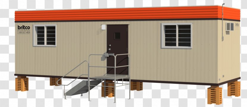 Office Modular Building Architectural Engineering Mobile Home - Design Transparent PNG
