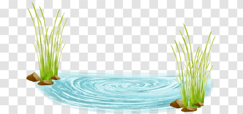 Desktop Wallpaper Clip Art - Blue - POND Water Transparent PNG