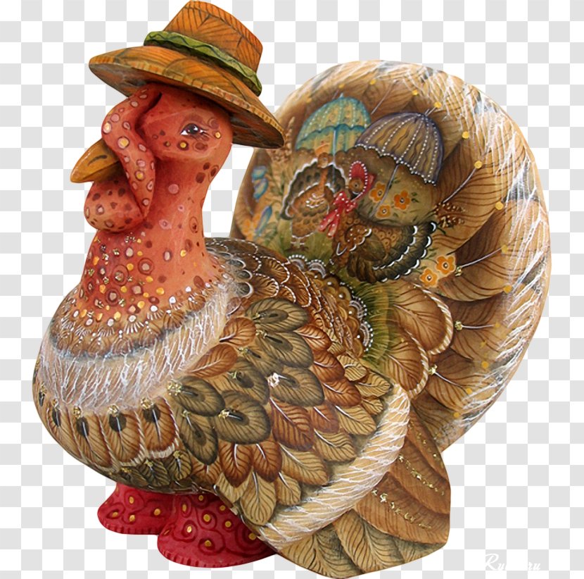 Door Hanger Turkey Ceramic Thanksgiving - Galliformes Transparent PNG