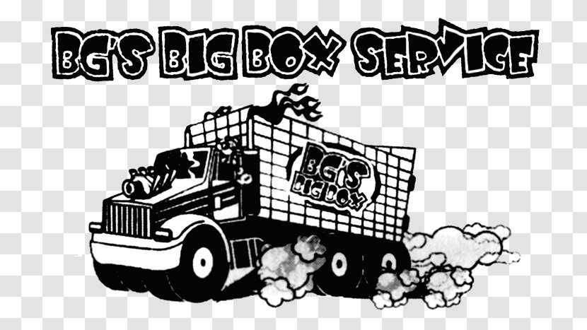 BG's Big Box - Vehicle - Trash Container RentalsTrash & Junk Removal Sylmar Roll-off Dumpster Intermodal ContainerBox Transparent PNG