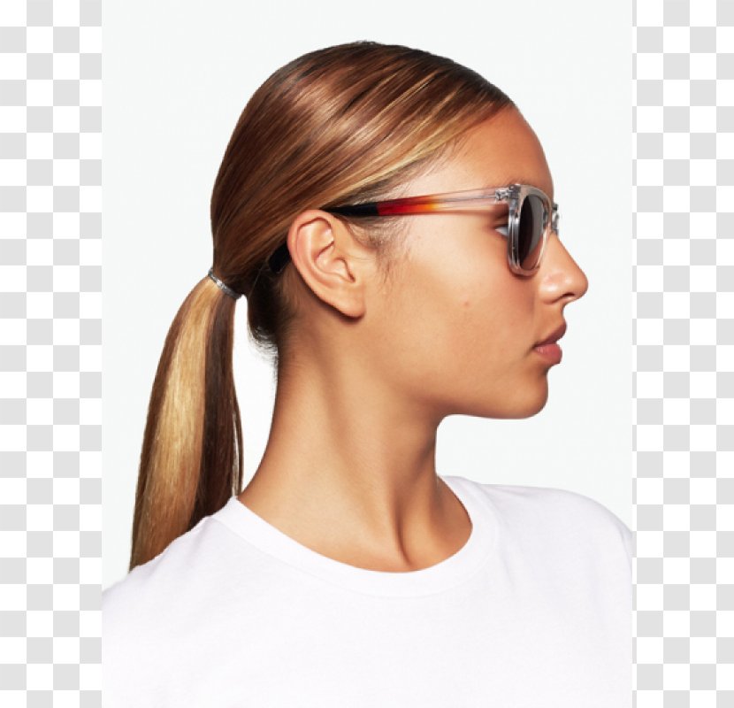 Sunglasses Goggles Eyebrow Brown - Ear Transparent PNG
