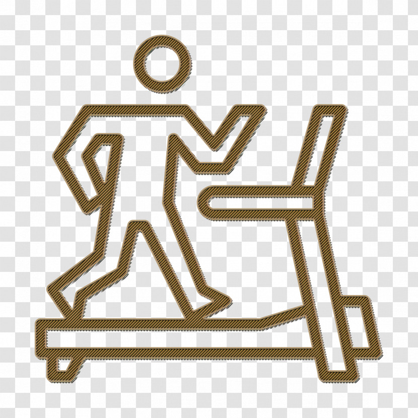 Treadmill Icon Running Icon Gym Icon Transparent PNG