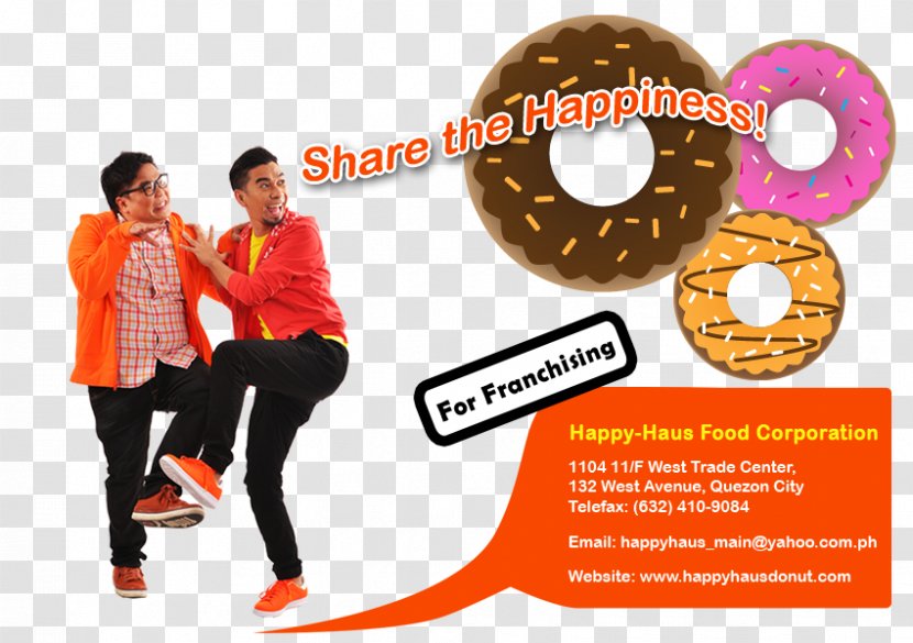 Happy-Haus Donuts Todo Backup Advertising - Company - Peanut Transparent PNG