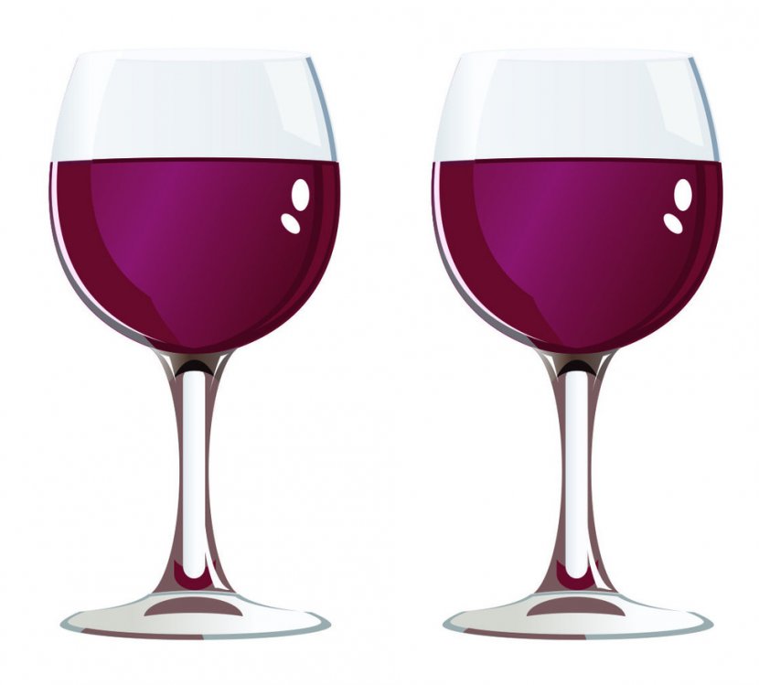 Wine Glass Red Champagne - Drinkware Transparent PNG