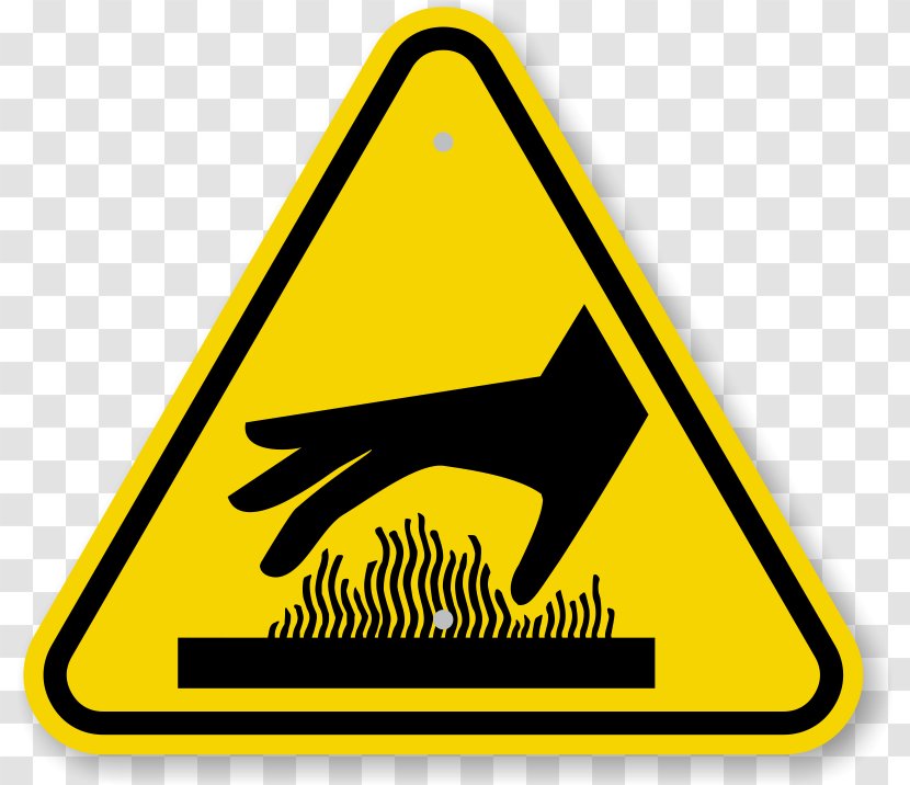Hazard Symbol Burn Warning Sign - Images Transparent PNG