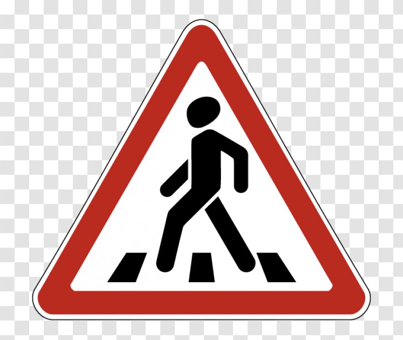 Pedestrian Crossing Zebra Royalty-free Traffic Sign - Signage - Road Transparent PNG