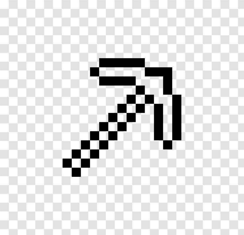 Minecraft Coloring Book 爬行者 Drawing - Pickaxe Transparent PNG