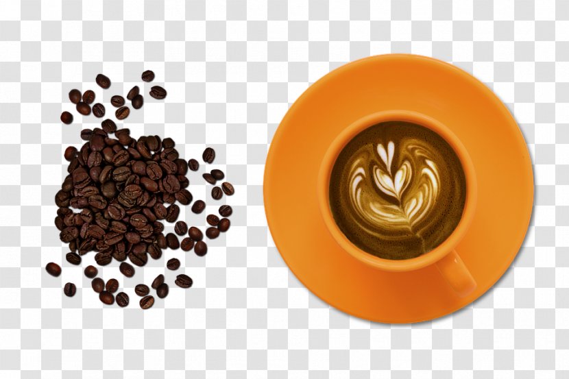 Turkish Coffee Espresso Latte Cappuccino - Cup - Beans Transparent PNG