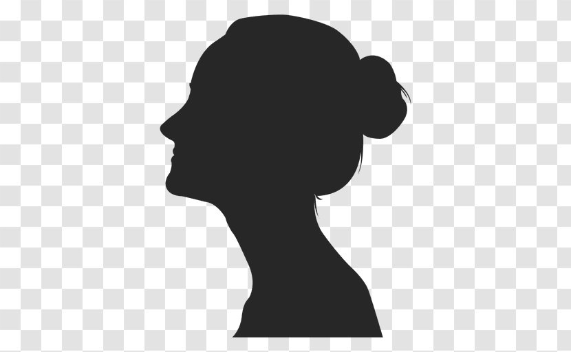 Silhouette Woman - Tree Transparent PNG