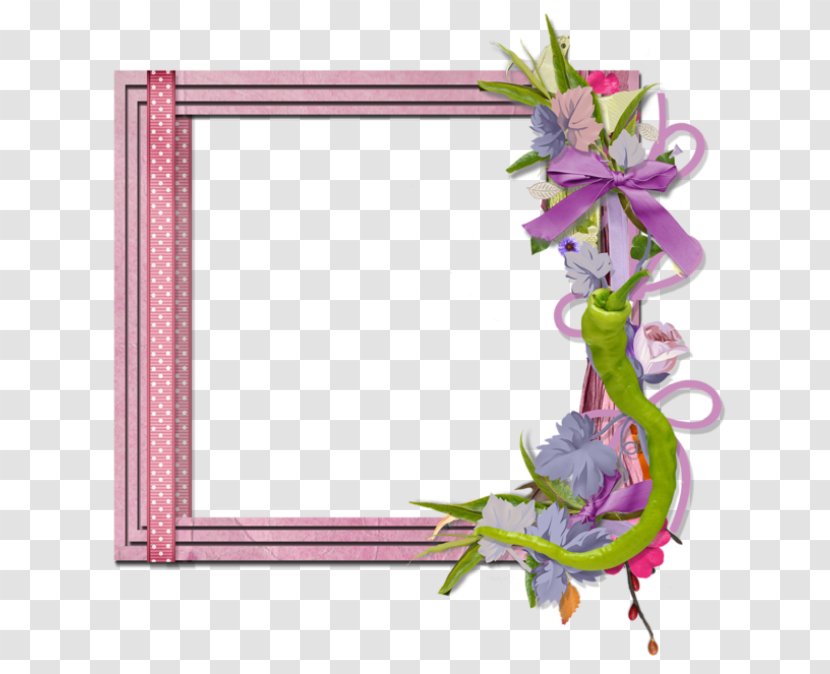 Picture Frames Download Clip Art - Flora - Rectangle Transparent PNG