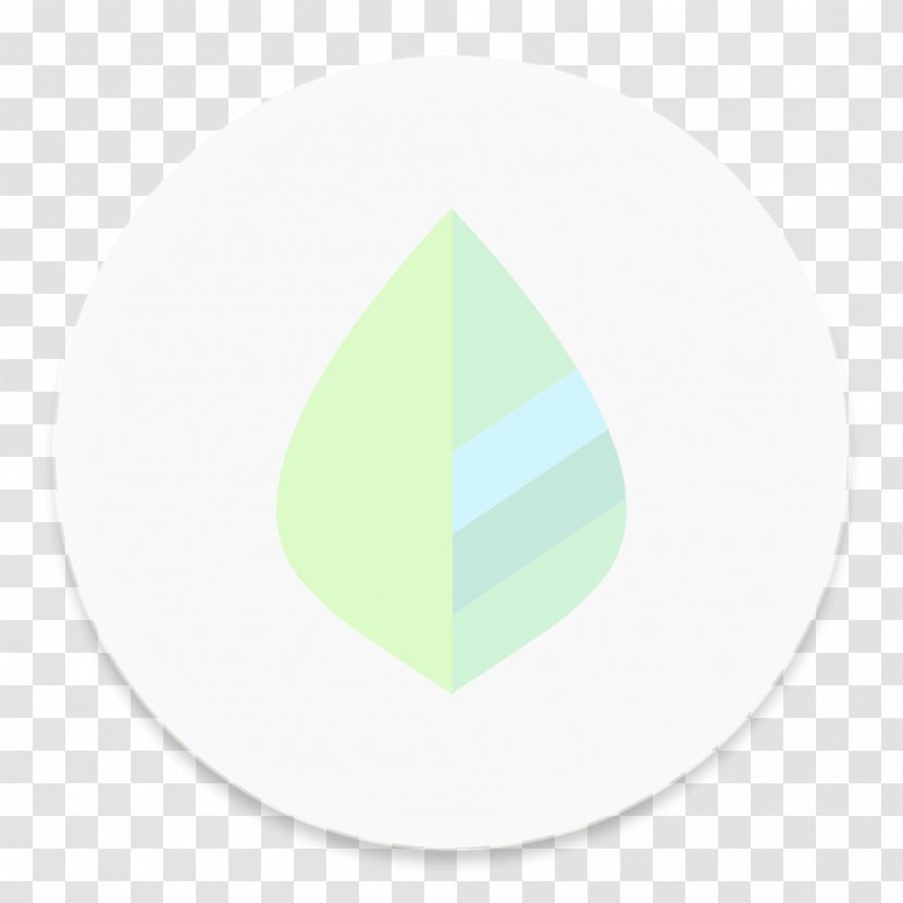 Triangle Circle Green Font - Mint Transparent PNG
