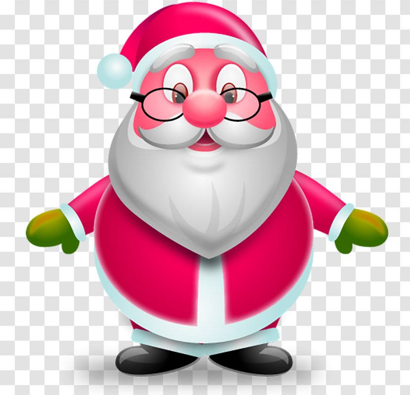 Santa Claus Christmas Iconfinder Icon Transparent PNG
