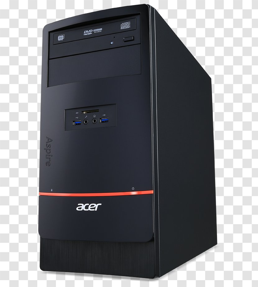 Acer Aspire Desktop Computers Central Processing Unit - Personal Computer - Pentium Transparent PNG