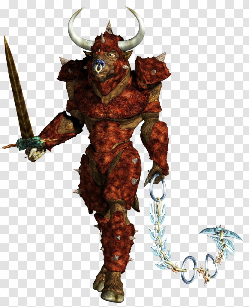 Minotaur Theseus Sword Image Greek Mythology - Armour Transparent PNG