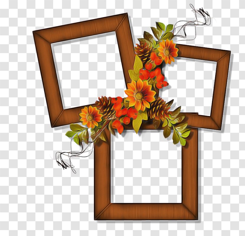 Floral Design - Picture Frames - Twig Flower Transparent PNG