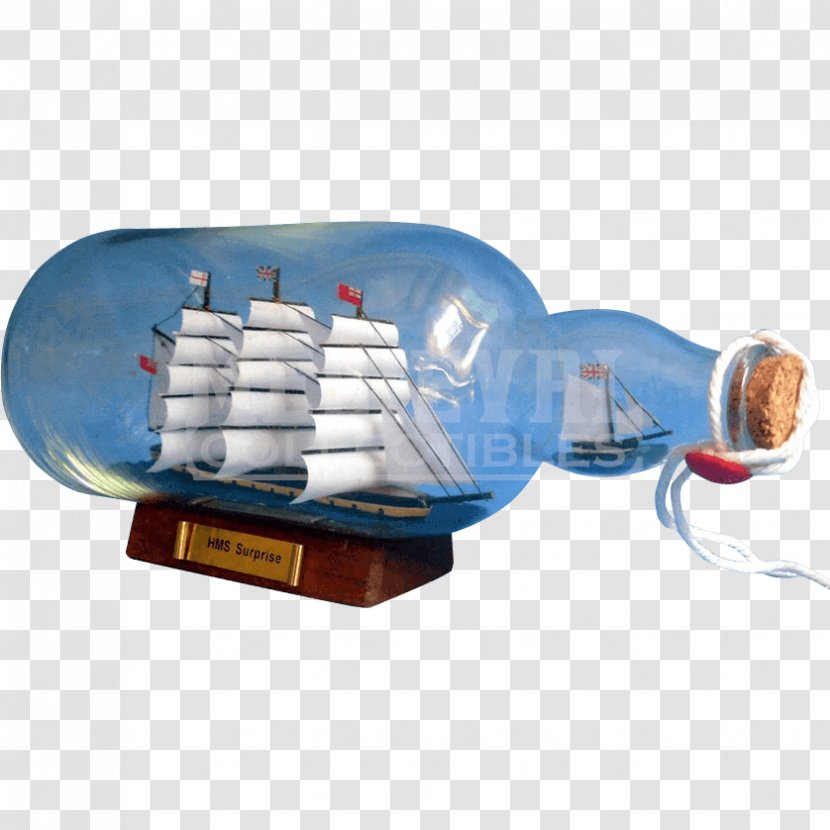 Star Of India Cutty Sark Ship Model HMS Surprise - Plastic - Bottle Transparent PNG