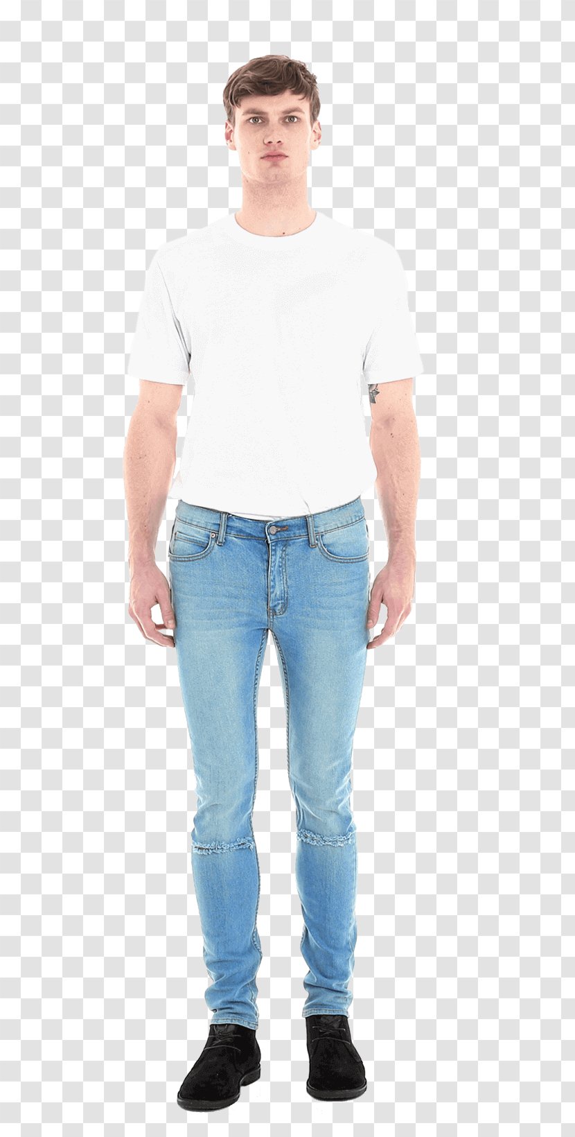 Jeans T-shirt Denim Waist Pocket - T Shirt Transparent PNG