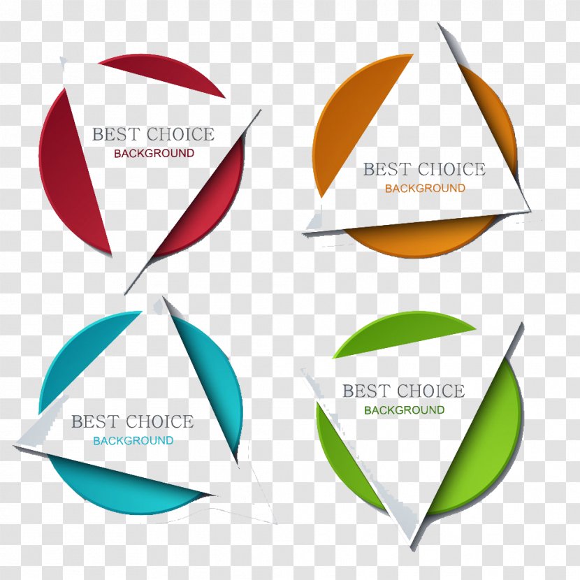 Pie Chart Circle Geometry - Triangle - Color Ppt Frame Material Transparent PNG