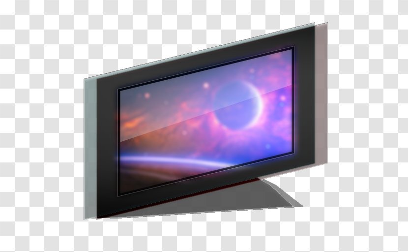 LED-backlit LCD Computer Monitors Television Set - Liquidcrystal Display - Icon Tv Transparent PNG