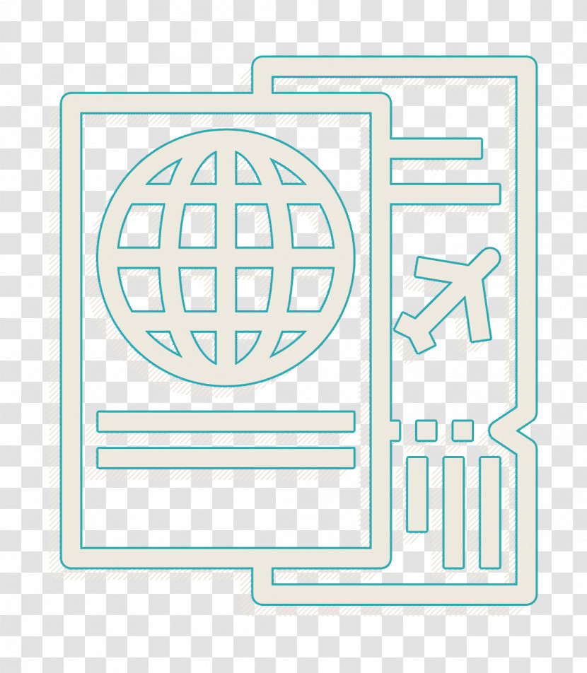 Passport Icon Travel Icon Visa Icon Transparent PNG