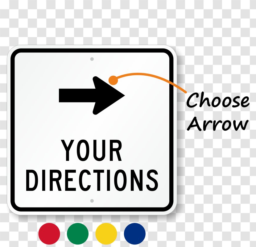 Traffic Sign Warning Arrow Safety - Brand - Directional Signages Transparent PNG