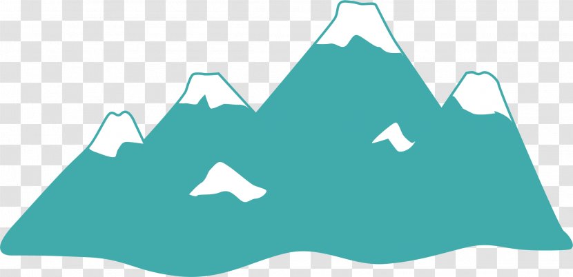 Designer - Aqua - Pretty Creative Iceberg Base Transparent PNG