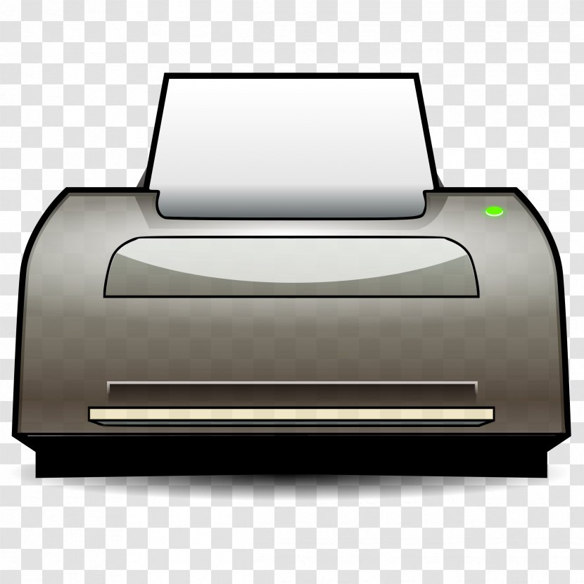 Clip Art Printer Openclipart Inkjet Printing - Laser Transparent PNG
